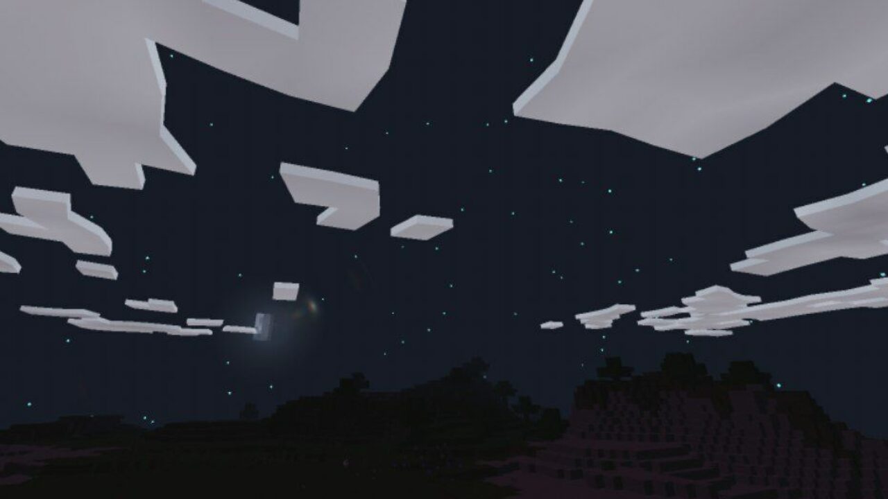 Night Sky from Hero Shader for Minecraft PE