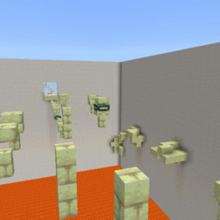 Parkour Challenge Map for Minecraft PE