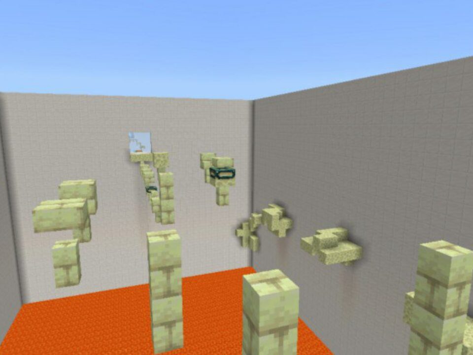 Parkour Challenge Map for Minecraft Bedrock