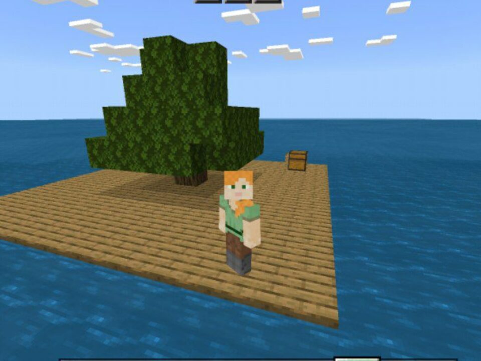 Raft Survival Map for Minecraft PE