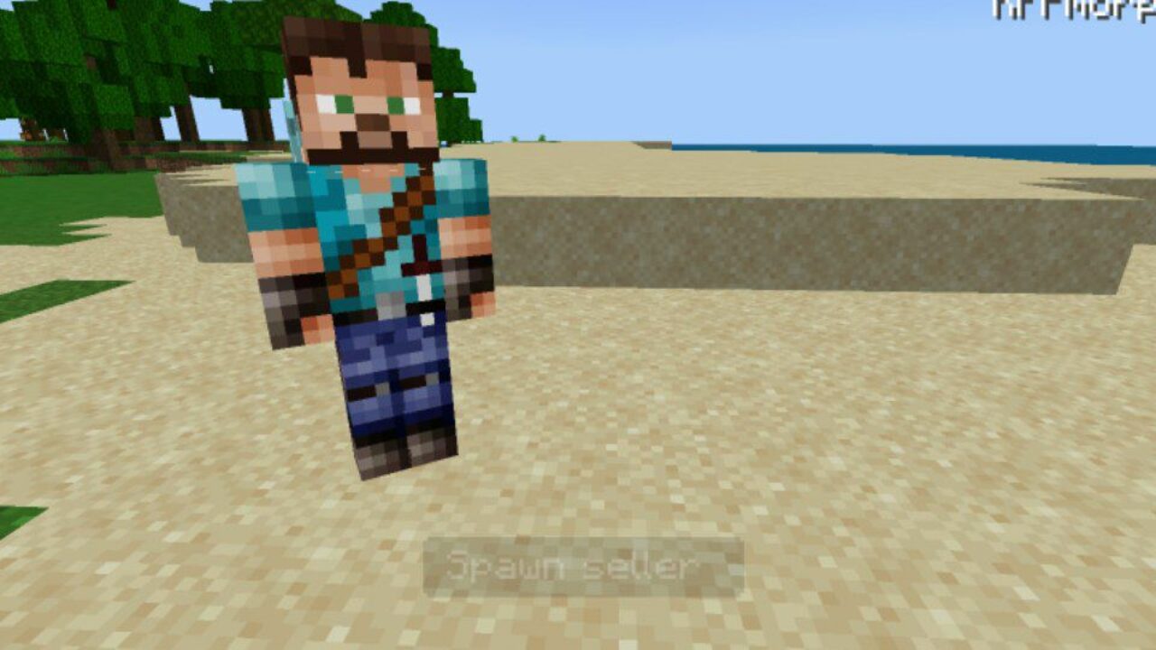 Seller from Kung Fu Panda Mod for Minecraft PE