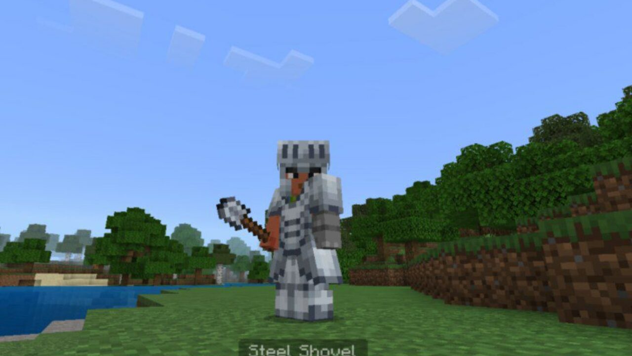 Shovel from Steel Mod for Minecraft PE