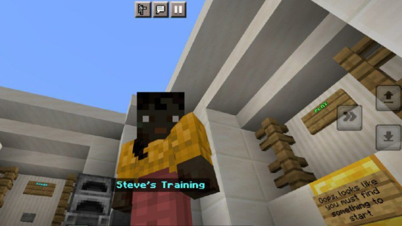 Steve Training Map for Minecraft PE