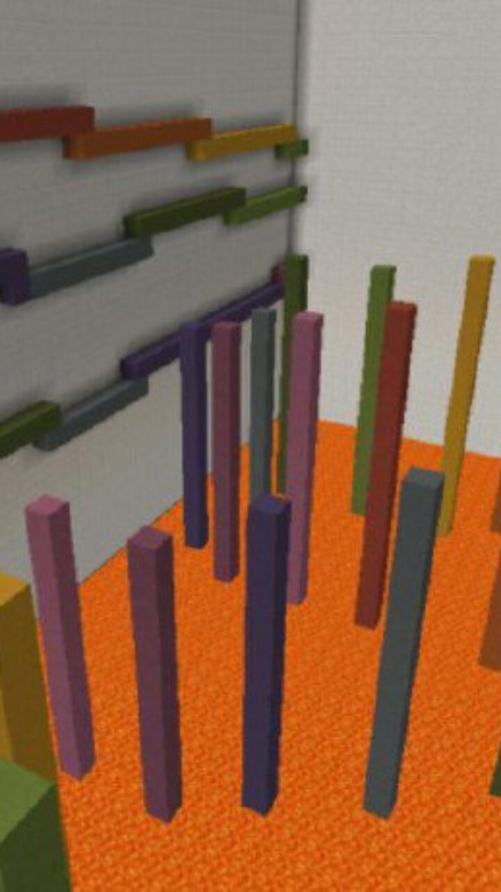 Trials from Parkour Challenge Map for Minecraft PE