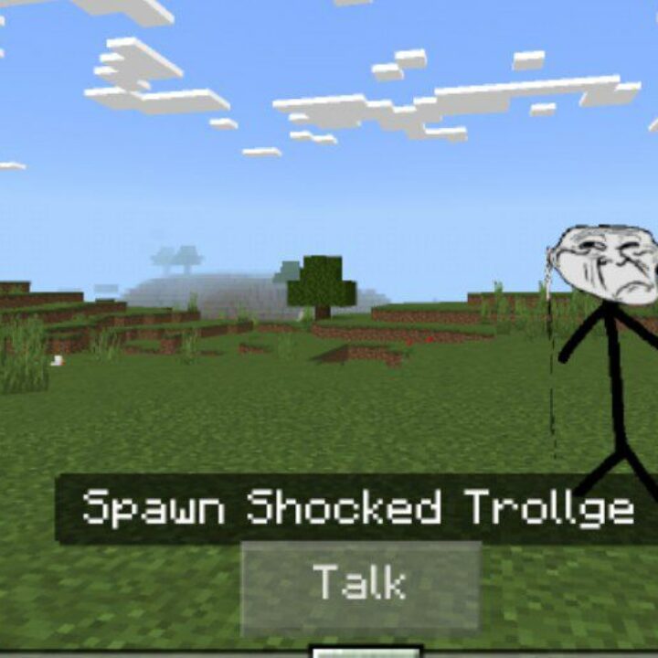 Trollge Face Mod for Minecraft PE