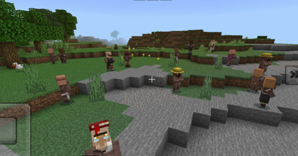 Download Villager Variety Texture Pack for Minecraft PE: multicolored eyes