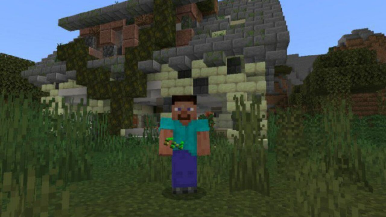 Abandoned House Mod for Minecraft PE