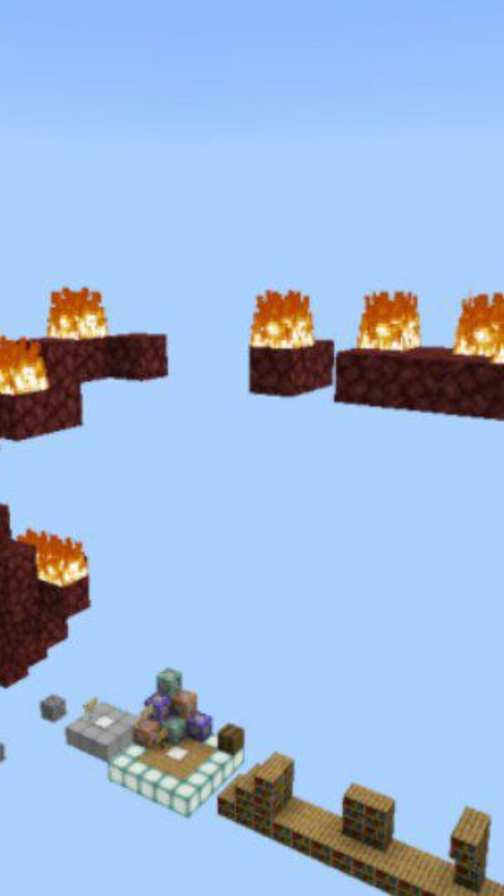 Abbilities from Unlimited Parkour Map for Minecraft PE