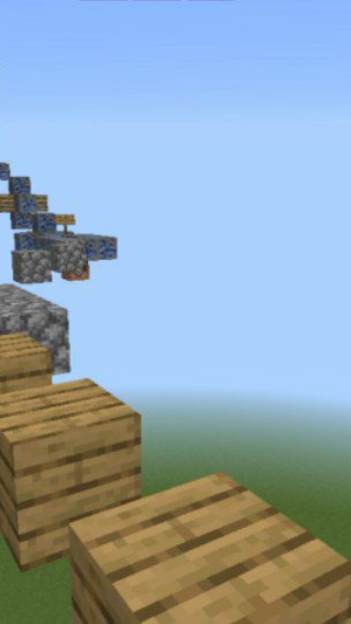 Blocks from Unlimited Parkour Map for Minecraft PE