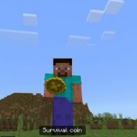 Coins Mod for Minecraft PE