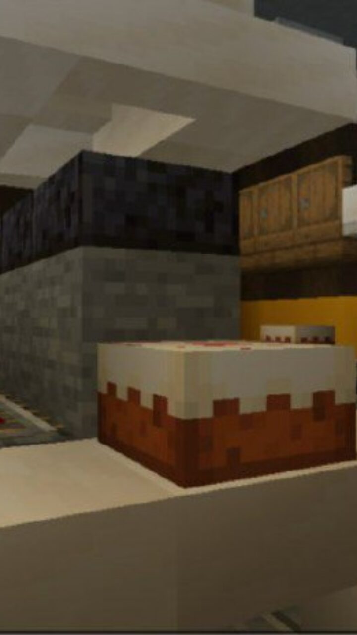 Kitchen from FNAF 6 Map for Minecraft PE