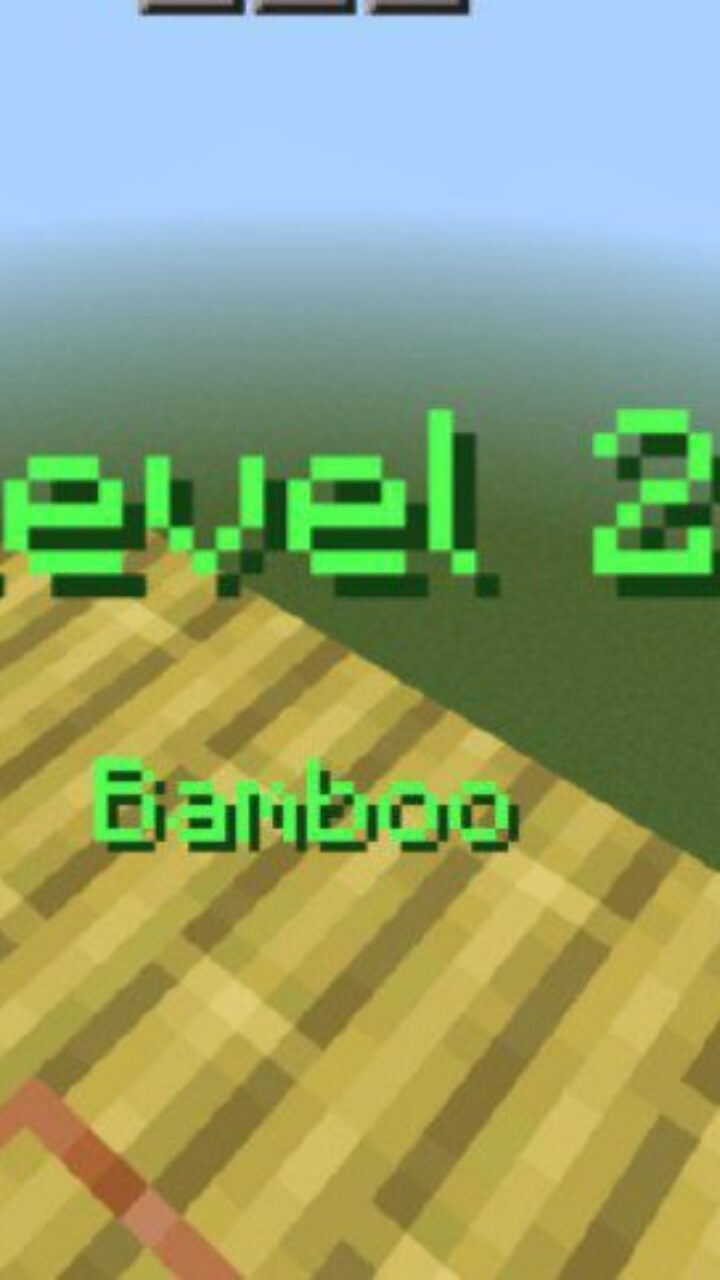 Level 2 from Parkour Blocks Map for Minecraft PE