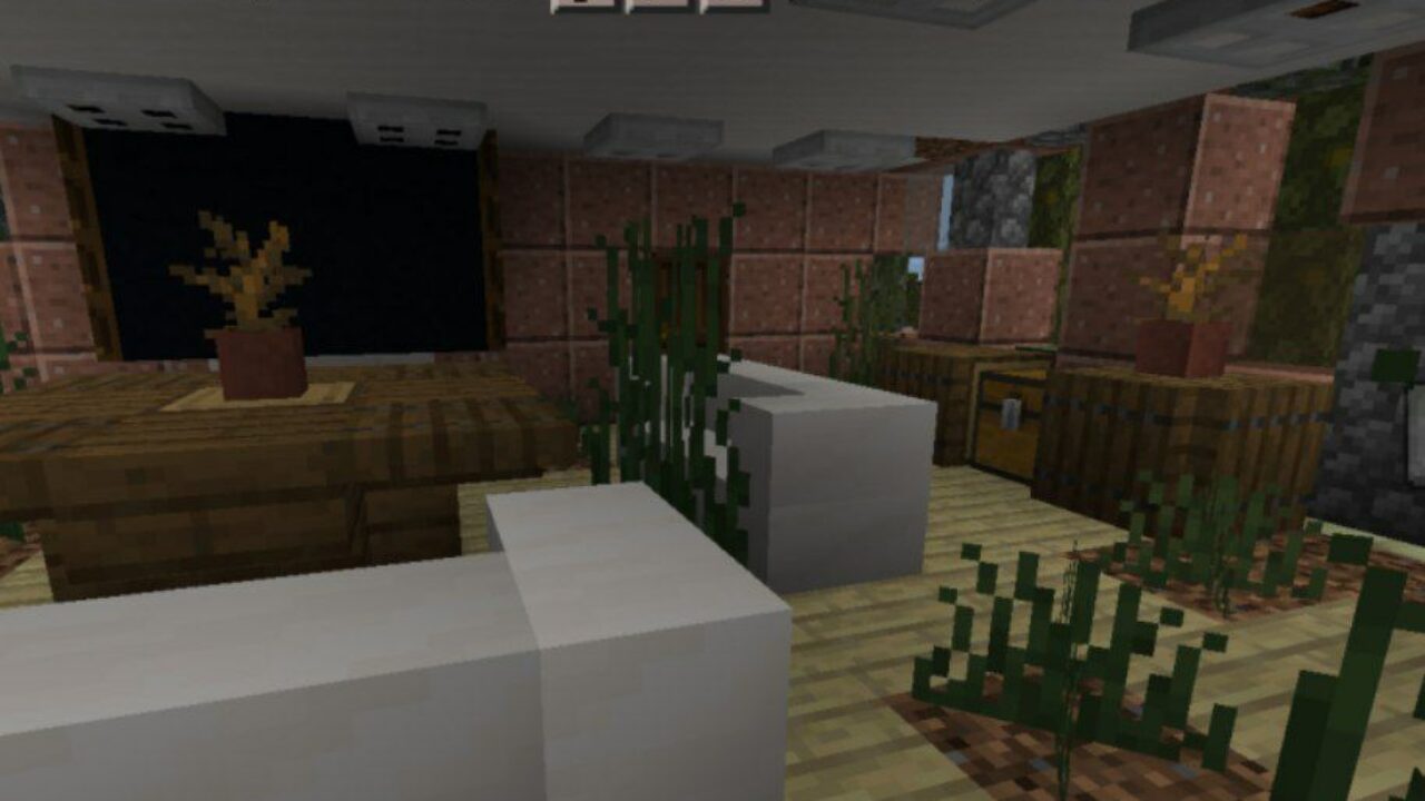 Second Floor from Abandoned House Mod for Minecraft PE