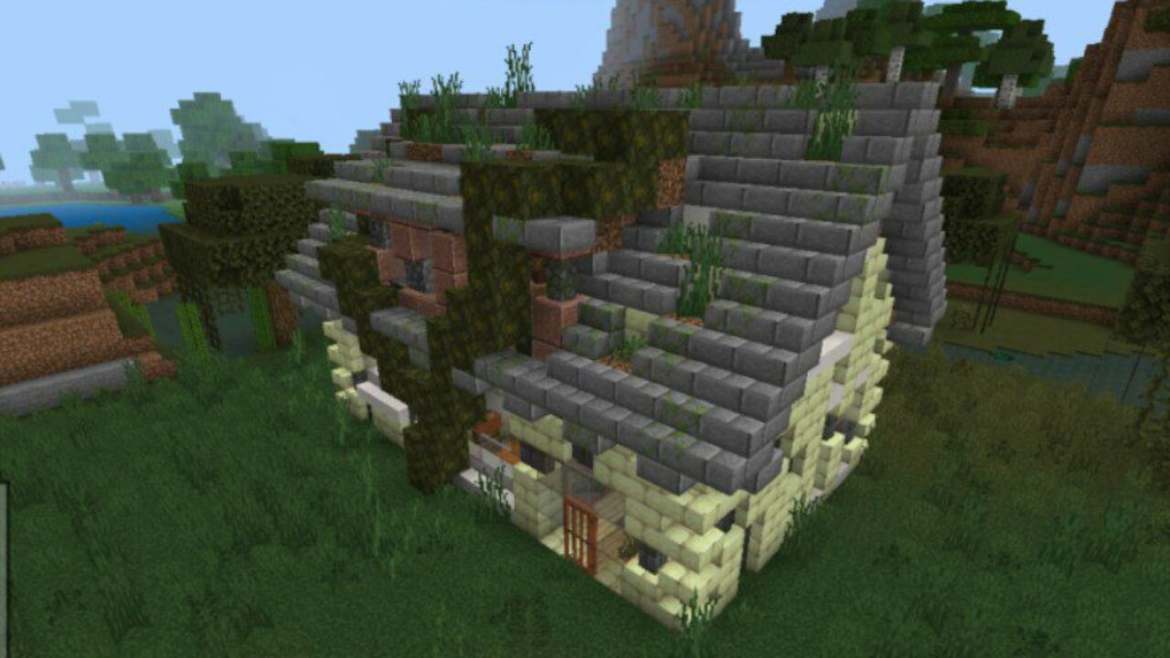 Structure from Abandoned House Mod for Minecraft PE