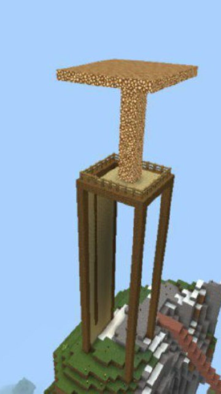 Tower from Castle Defense Map for Minecraft PE