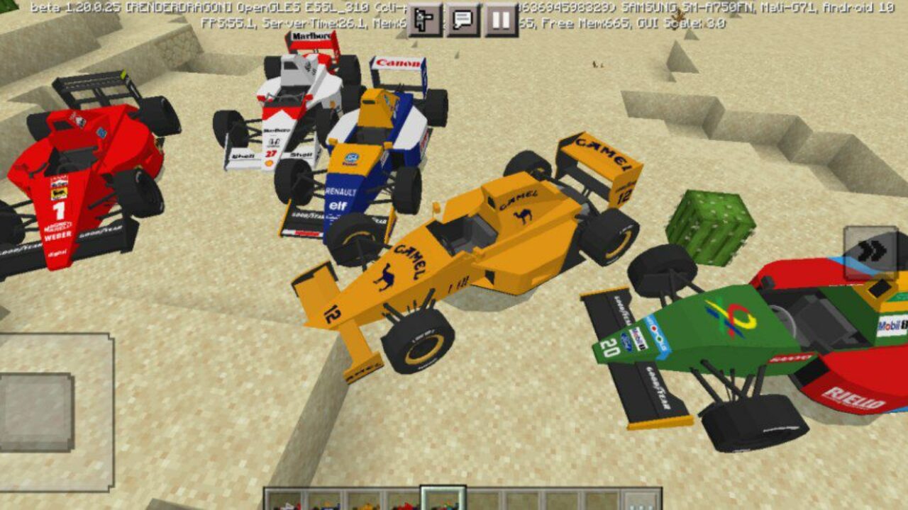 1990 from Formula One Mod for Minecraft PE