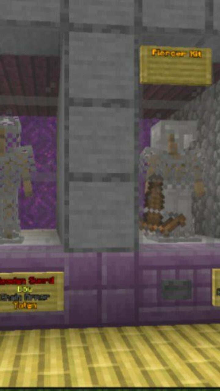 Armor from Zombie Waves Map for Minecraft PE