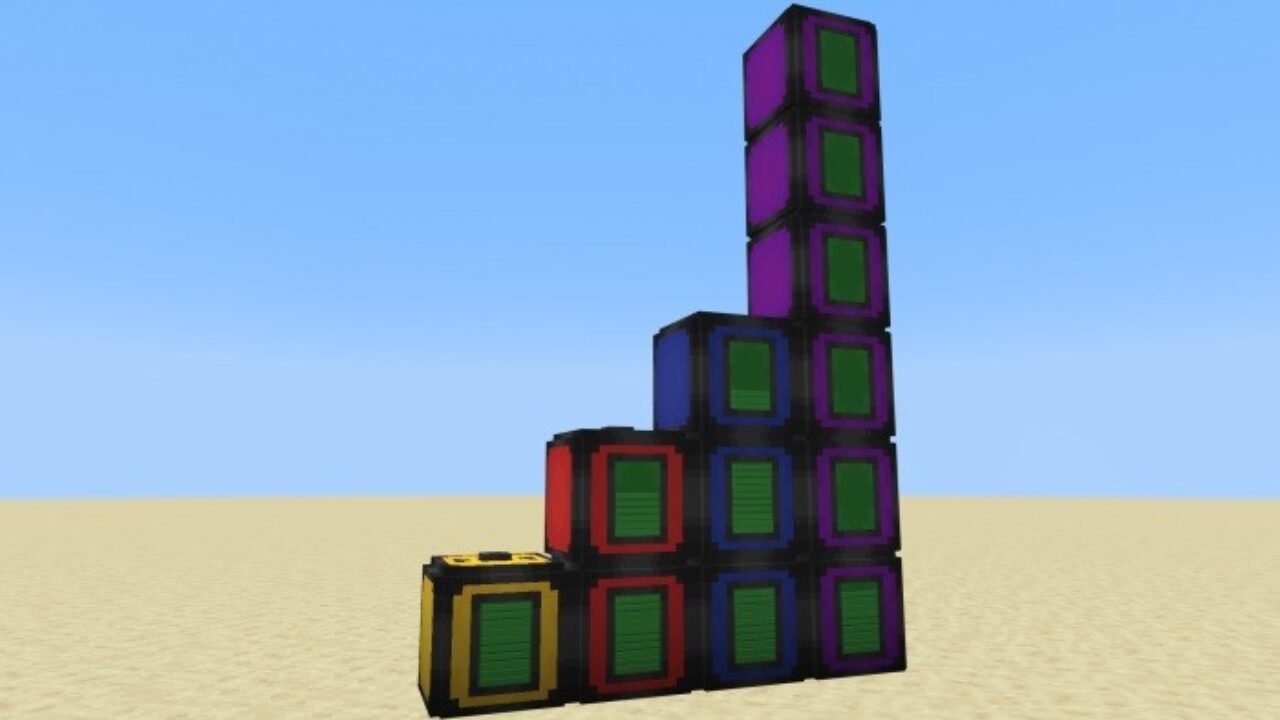 Batteries from Factory Mod for Minecraft PE