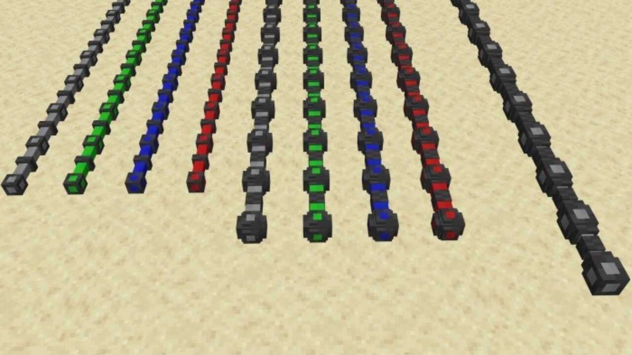 Cables from Factory Mod for Minecraft PE