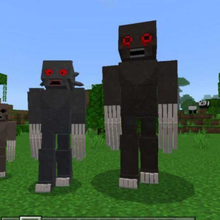 Cave Mobs Mod for Minecraft PE