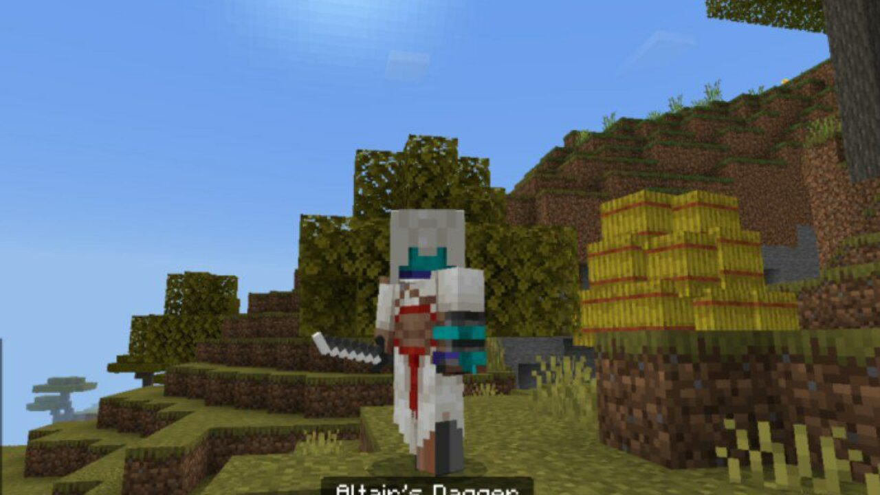 Dagger from Assassin Mod for Minecraft PE