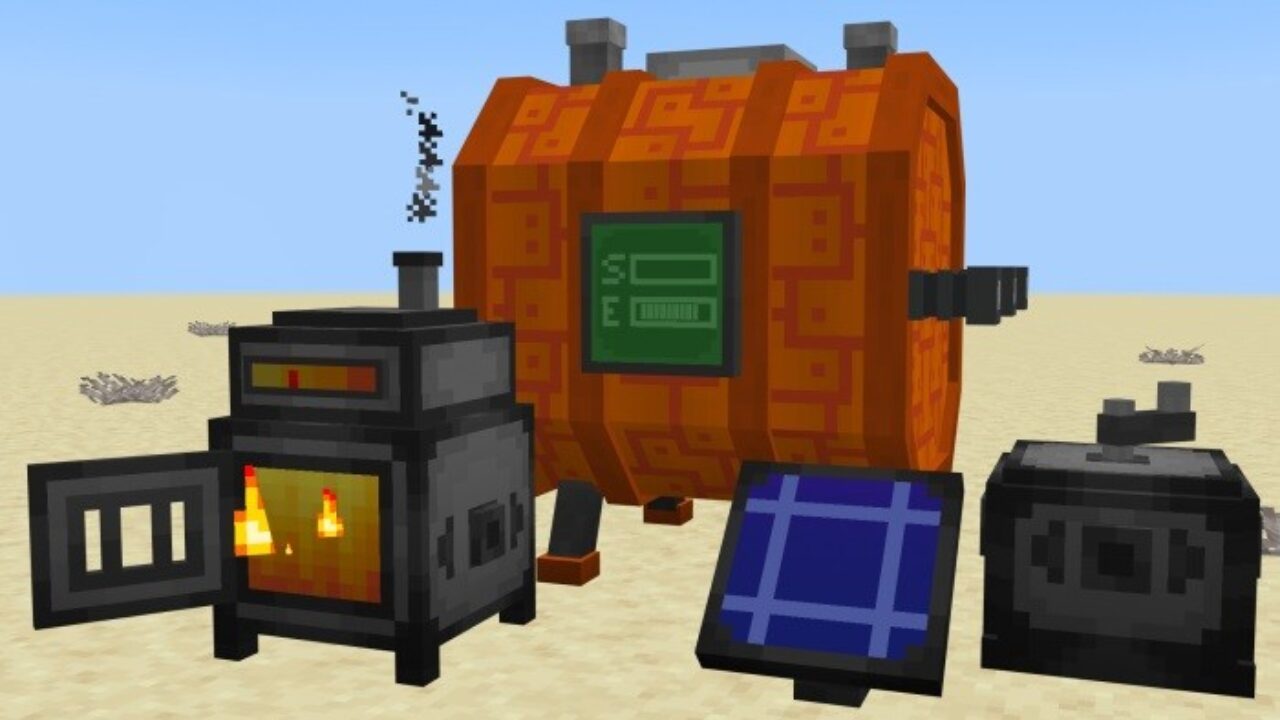 Factory Mod for Minecraft PE