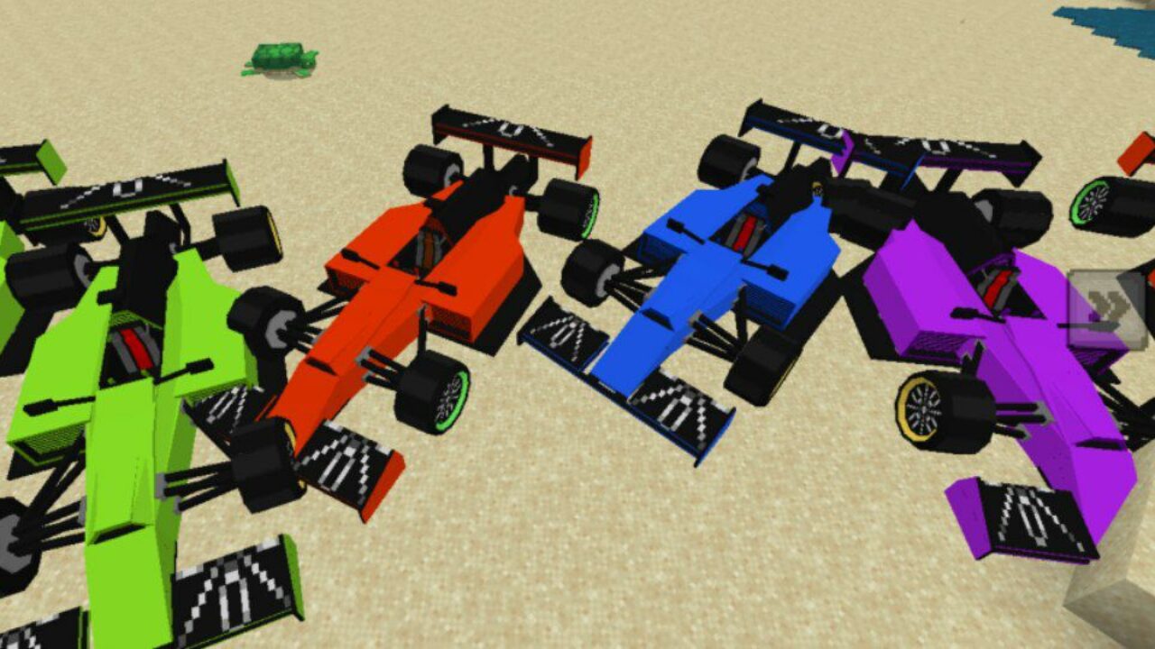 Formula One Mod for Minecraft PE