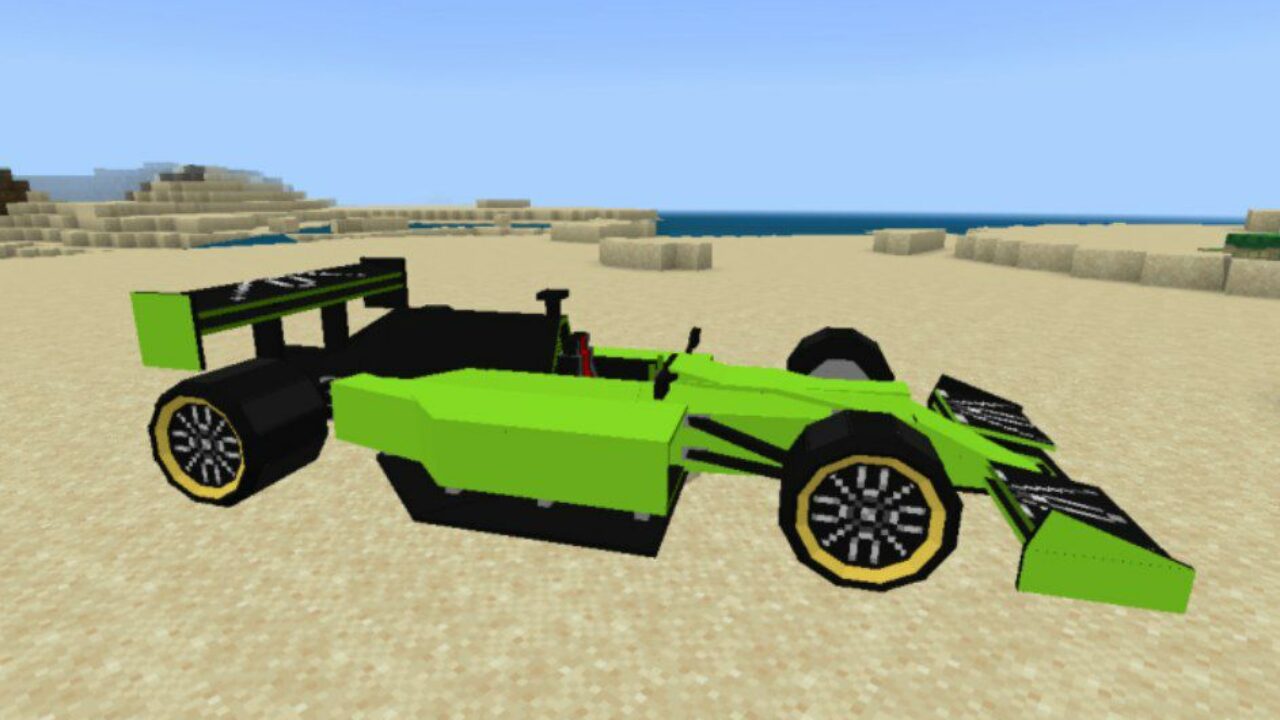 Green from Formula One Mod for Minecraft PE