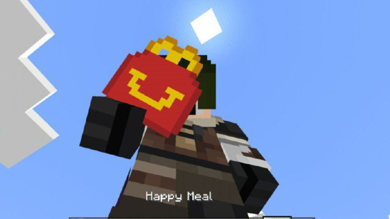 Happy Meal from Fastfood Mod for Minecraft PE