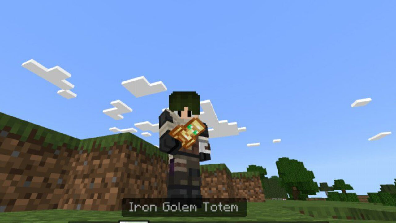 Iron Golem Totem from Totem Mod for Minecraft PE