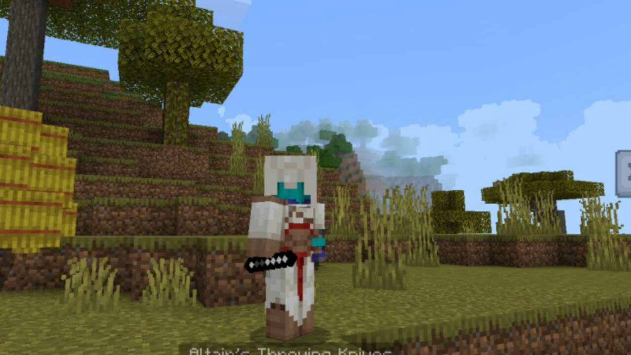 Knive from Assassin Mod for Minecraft PE