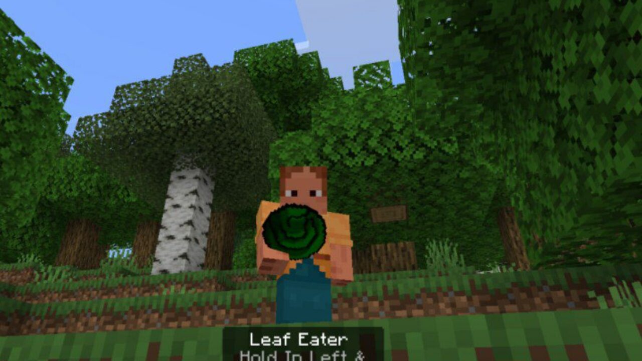 Leaf Charm from Charm Mod for Minecraft PE