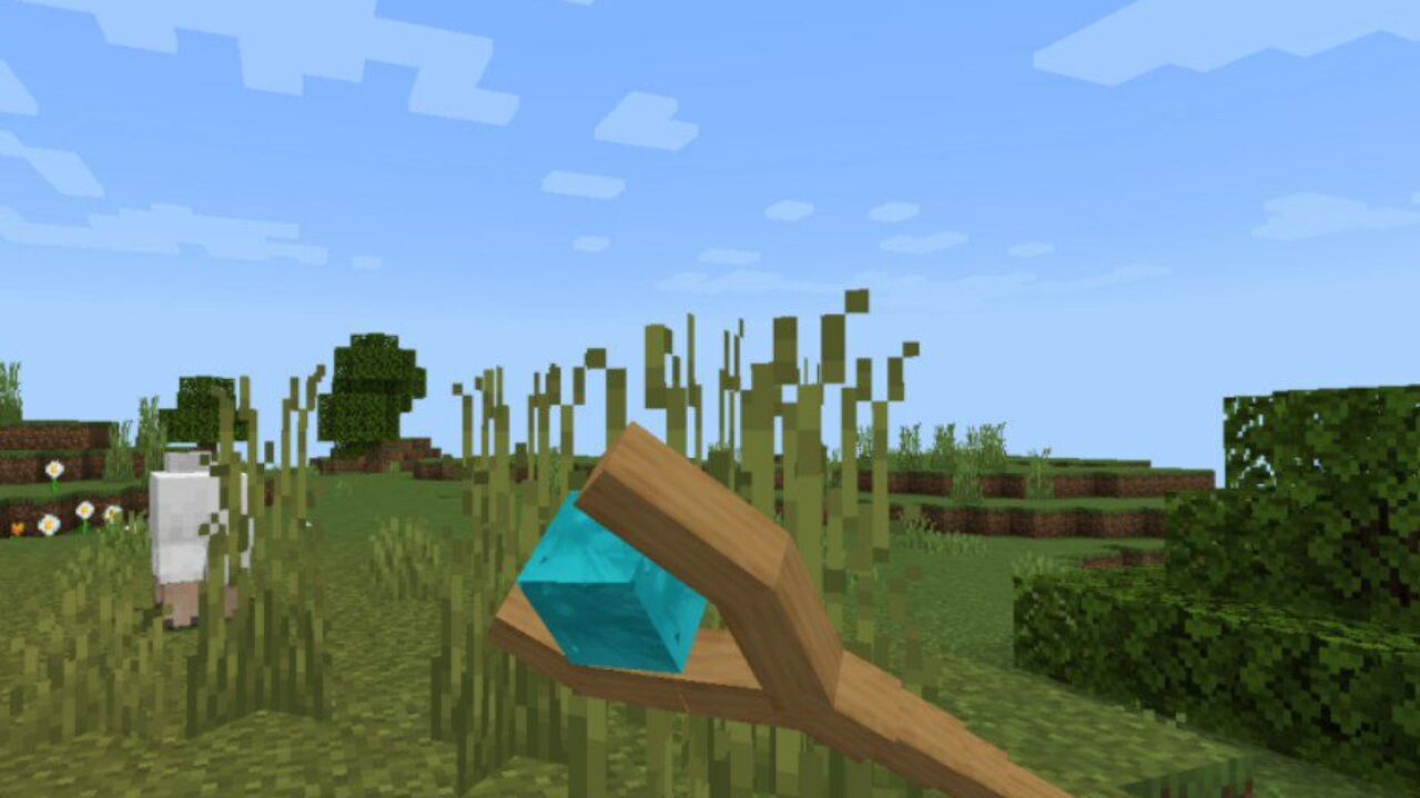 Magic Weapon from Water Elements Mod for Minecraft PE