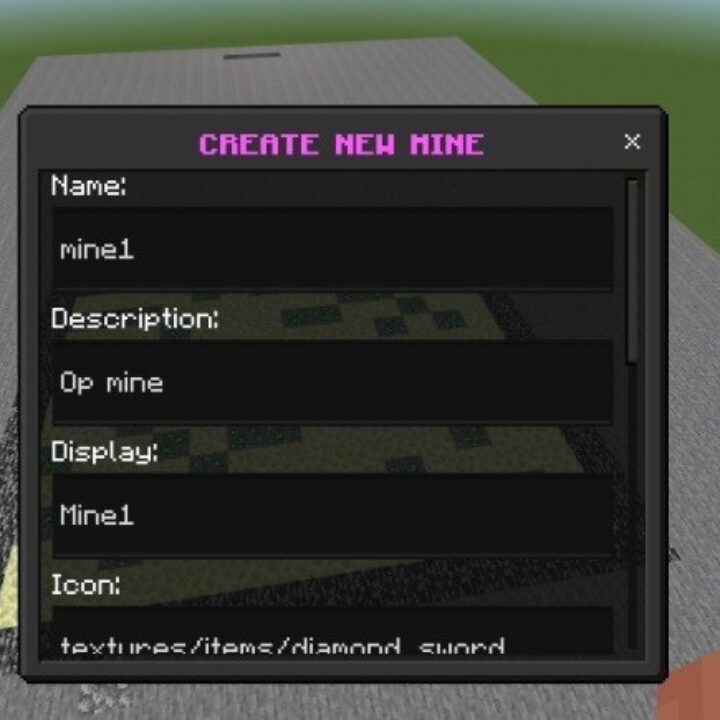 Mines Mod for Minecraft PE