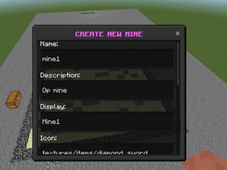 Mines Mod for Minecraft PE