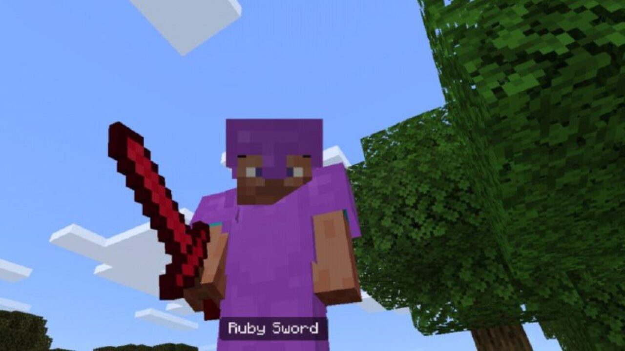 Ruby from Sapphire Mod for Minecraft PE