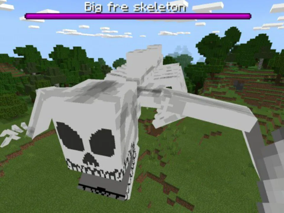 Skeleton Mod for Minecraft PE