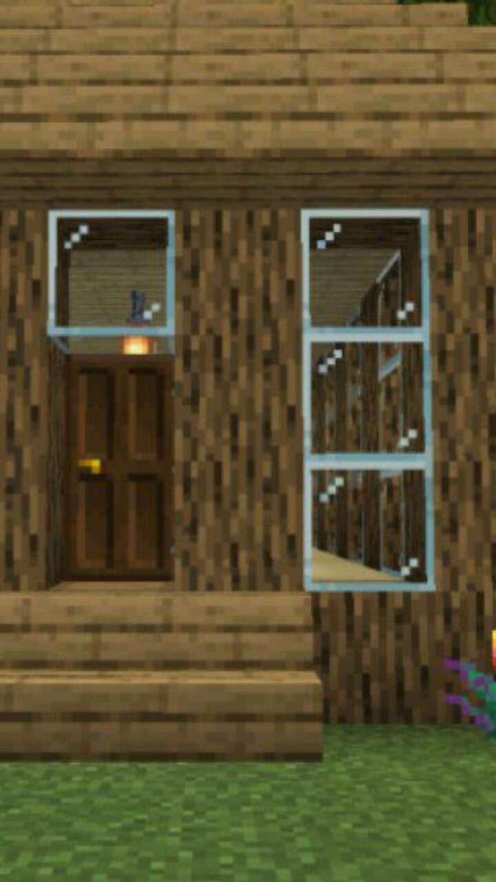 Small House from Mountain House Map for Minecraft PE