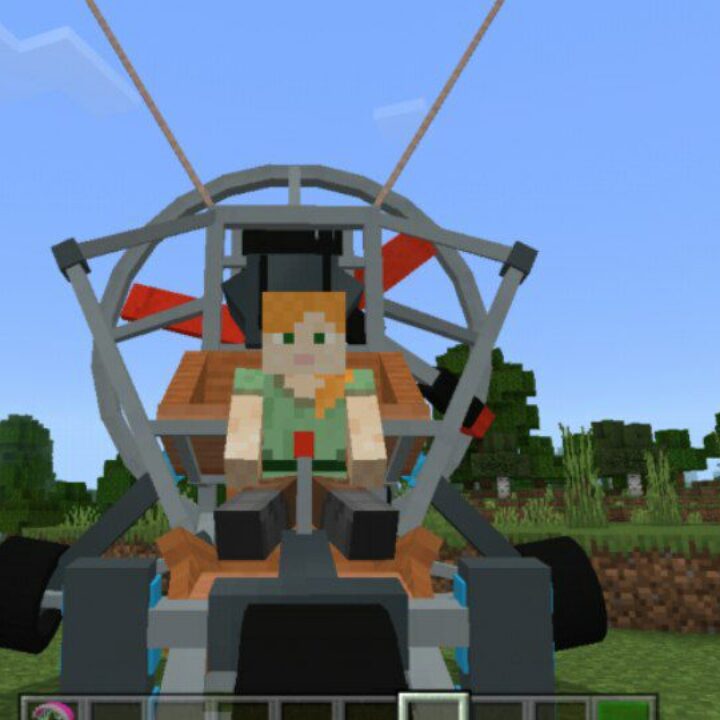 Parachute Mod for Minecraft PE