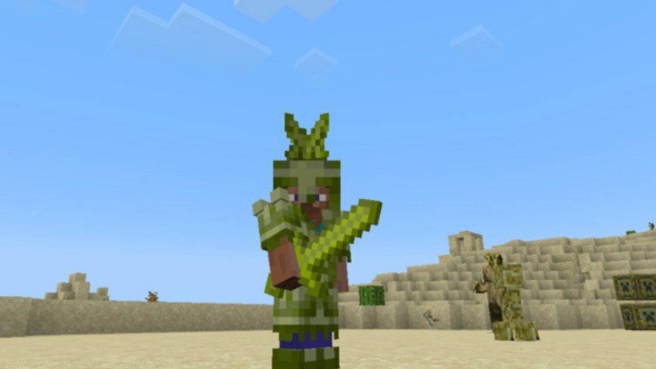 Sword from Gloomy Update Mod for Minecraft PE