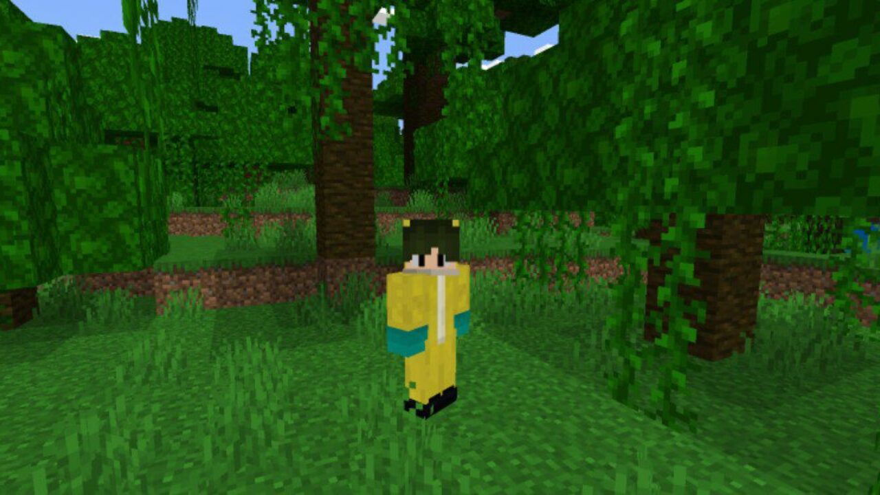 Yellow Costume from Costume Mod for Minecraft PE