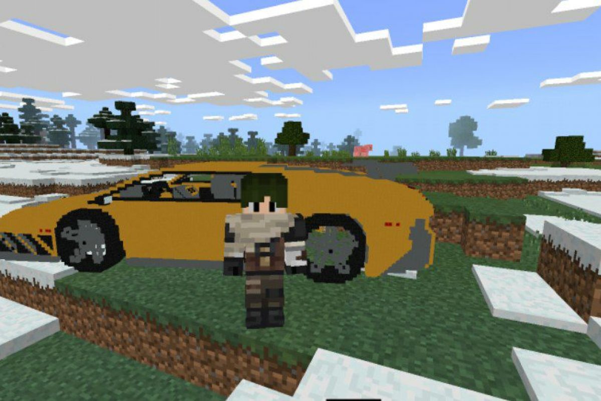 Download 3D Cars Mod for Minecraft PE: 3D Cars Mod for Minecraft Bedrock  Edition