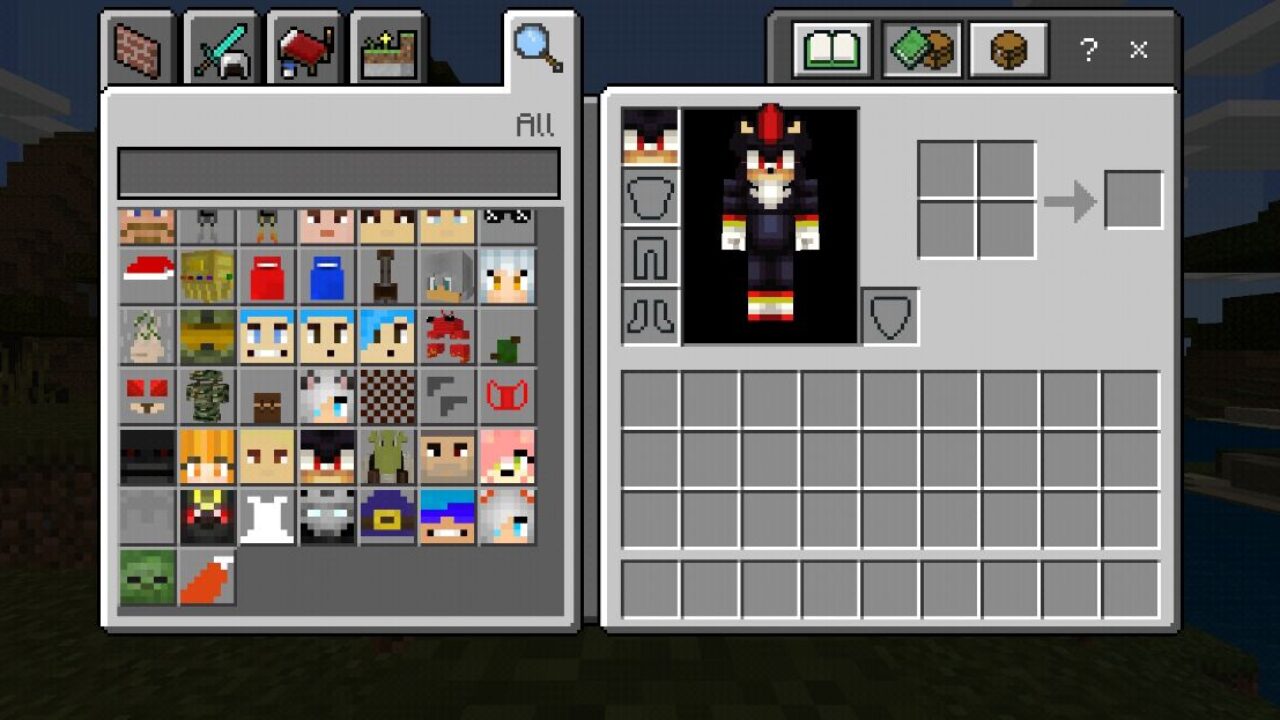 Abilities from 4D Skins Mod for Minecraft PE