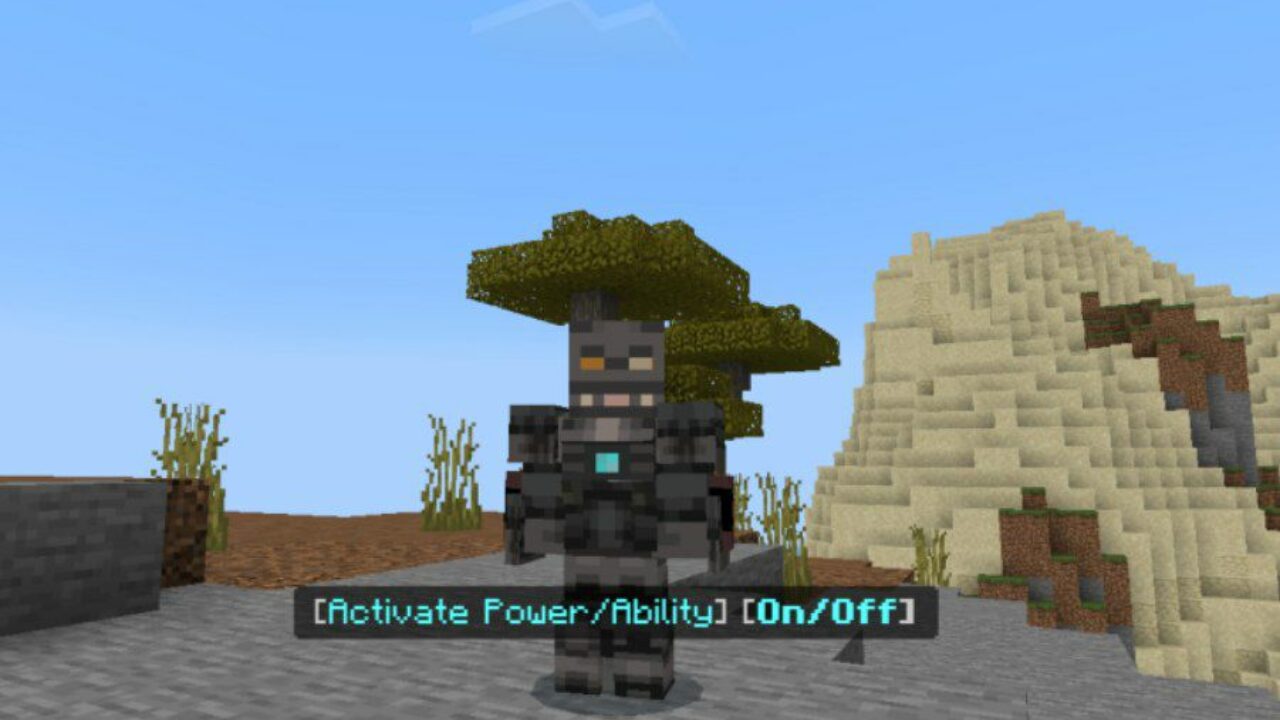 Abilities from Marvel Mod for Minecraft PE