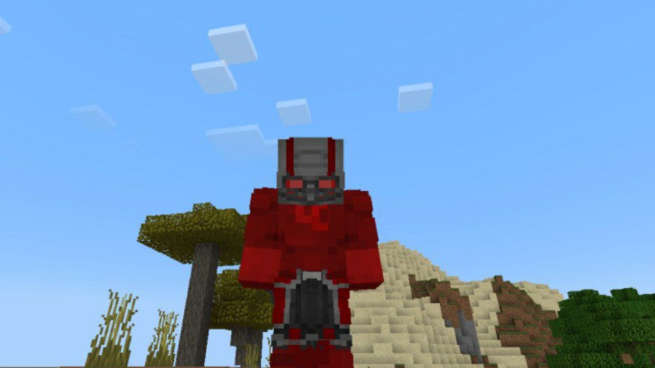 Ant Man from Marvel Mod for Minecraft PE