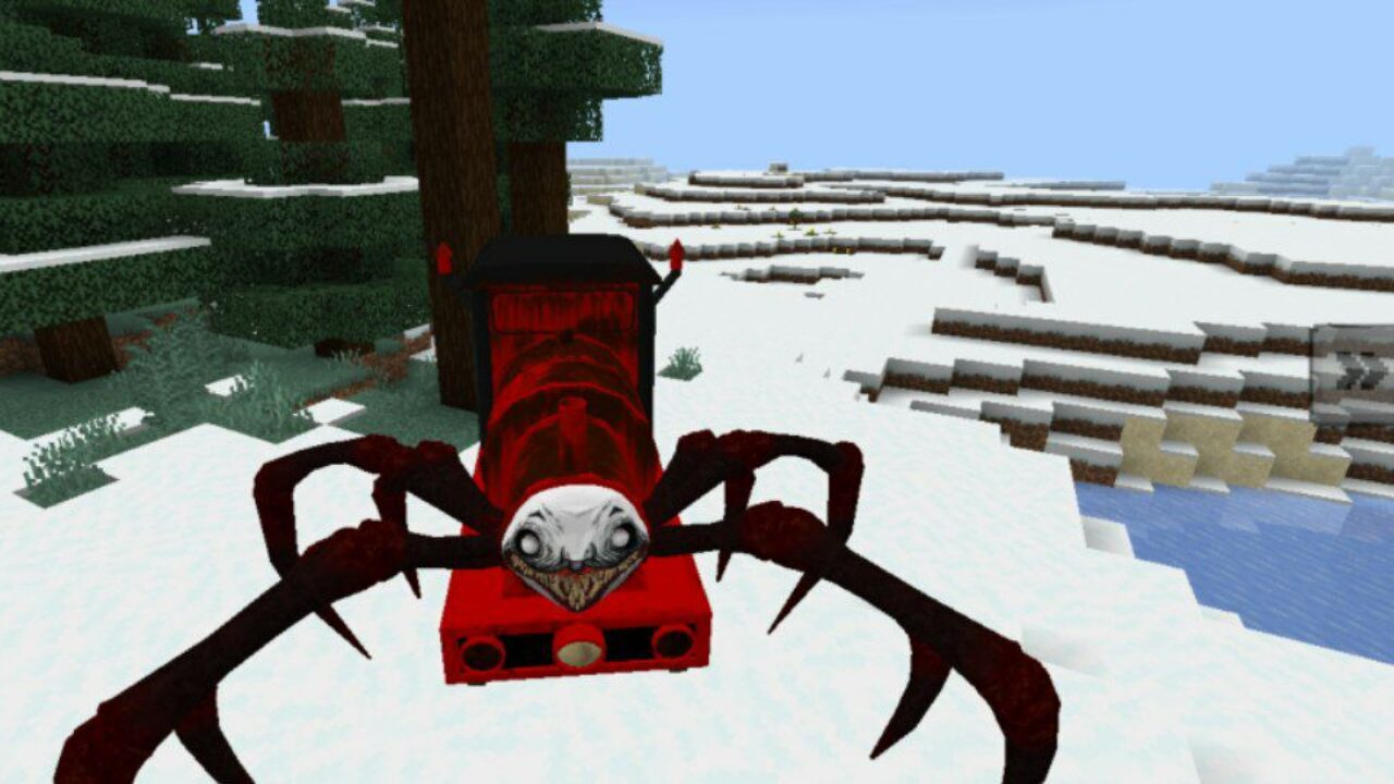 Creepy Creature from Choo Choo Mod for Minecraft PE