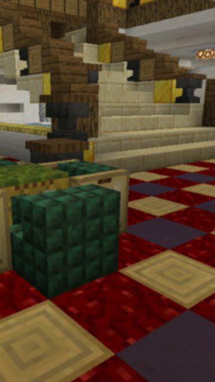 Interior from Ship Map for Minecraft PE