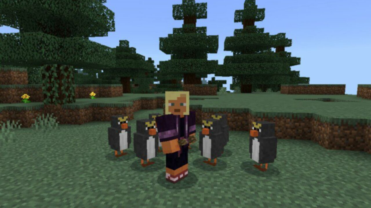 More Animals from Penguin Mod for Minecraft PE