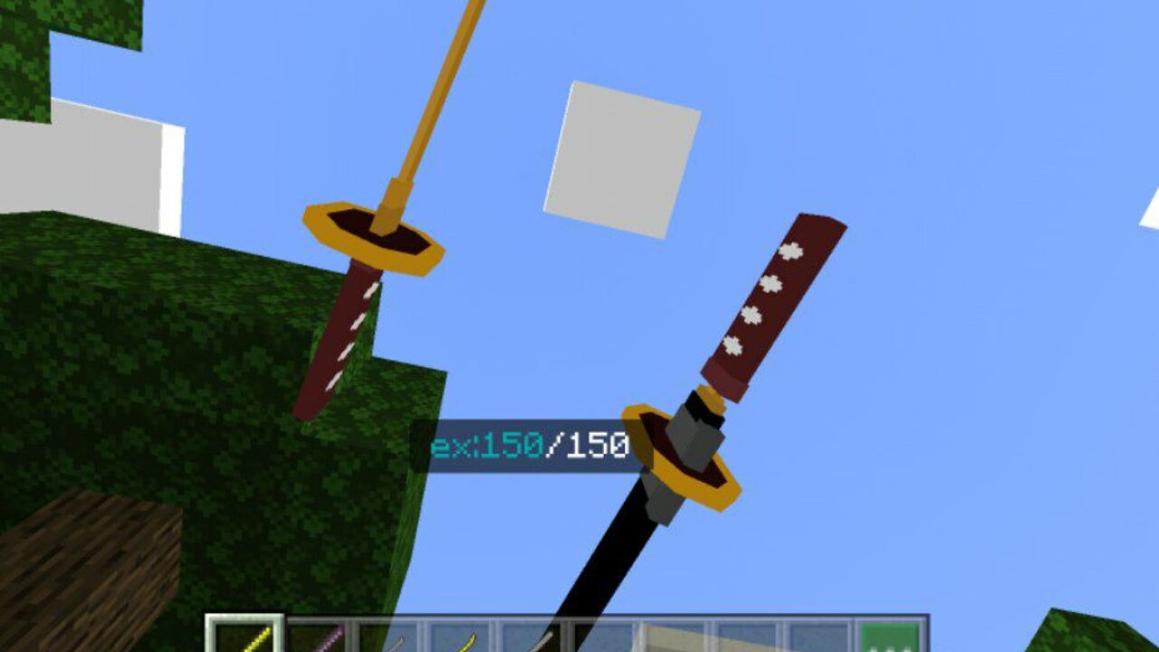 New Abilities from Dual Wield Mod for Minecraft PE