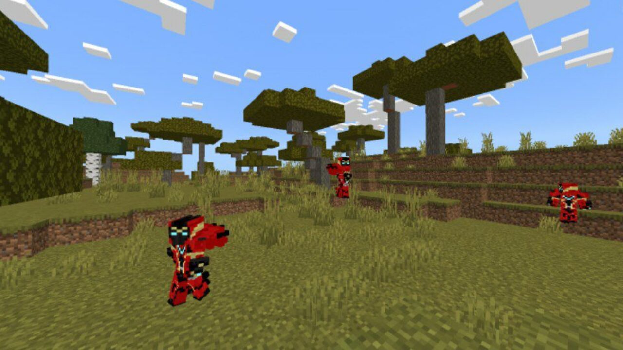 New Mobs from Black Panther Mod for Minecraft PE